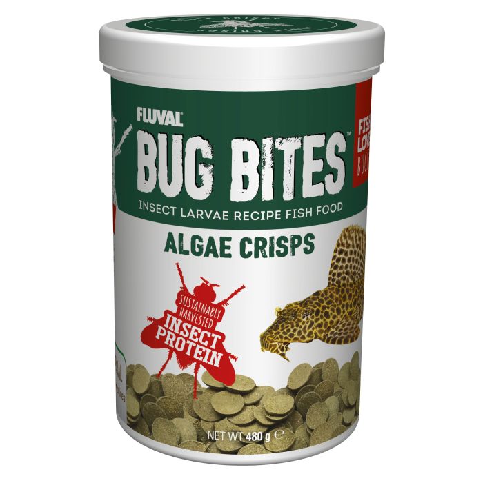 Fluval Bug Bites Algae Crisps
