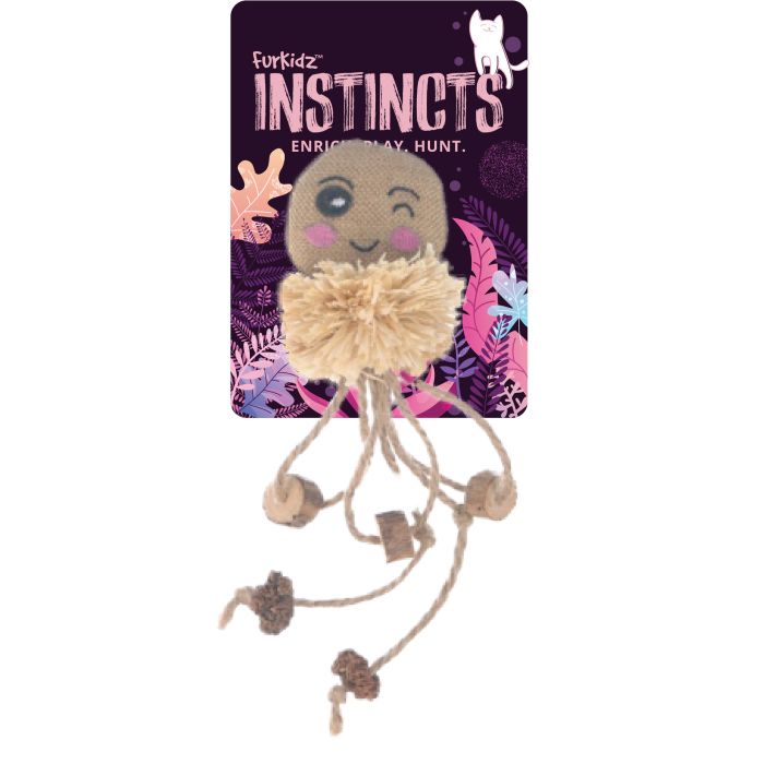 Furkidz Burlap Cat Toy