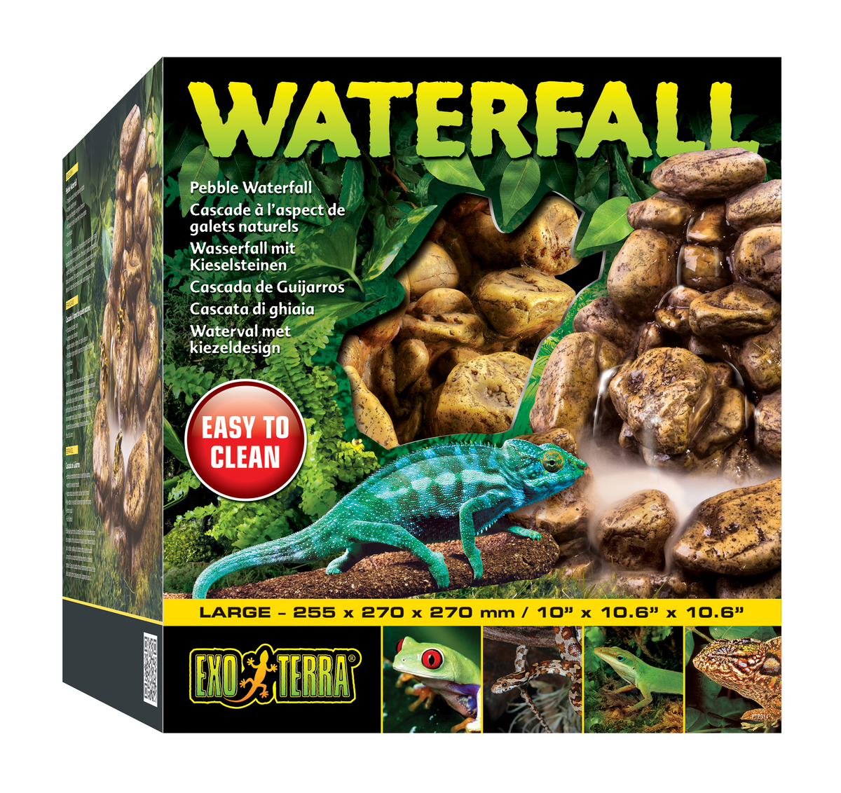 Exo Terra Pebble Waterfall Unit (includes pump)