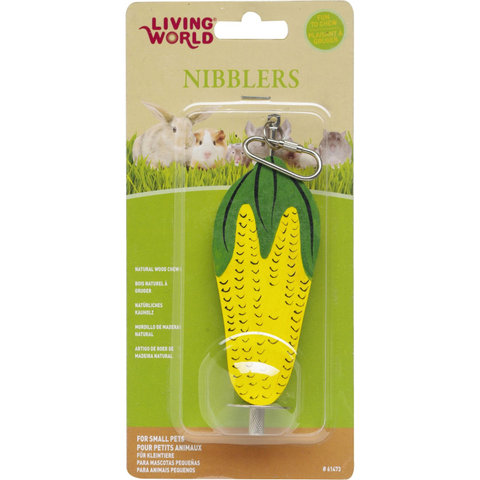 Living World Nibblers Corn Cob on Stick