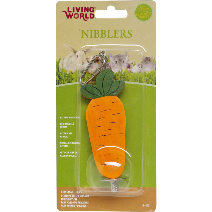 Living World Nibblers Carrot on Stick