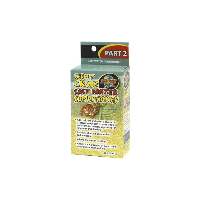 Zoo Med Hermit Crab Salt Water Conditioner