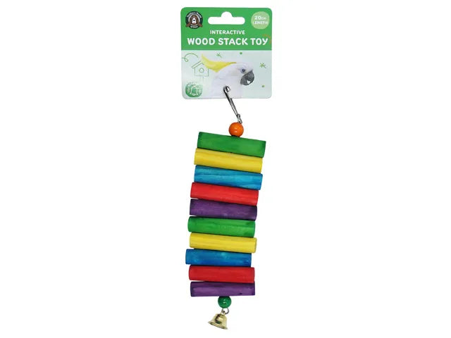 Interactive Wood Stack Toy