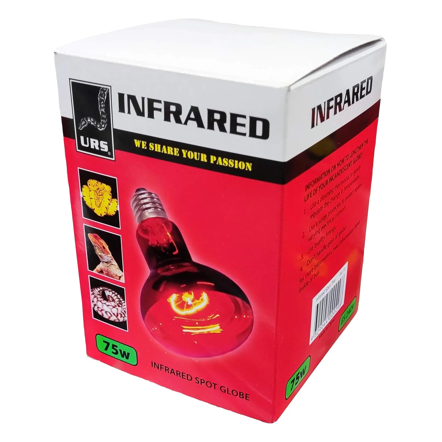 URS Globe Infrared Lamp