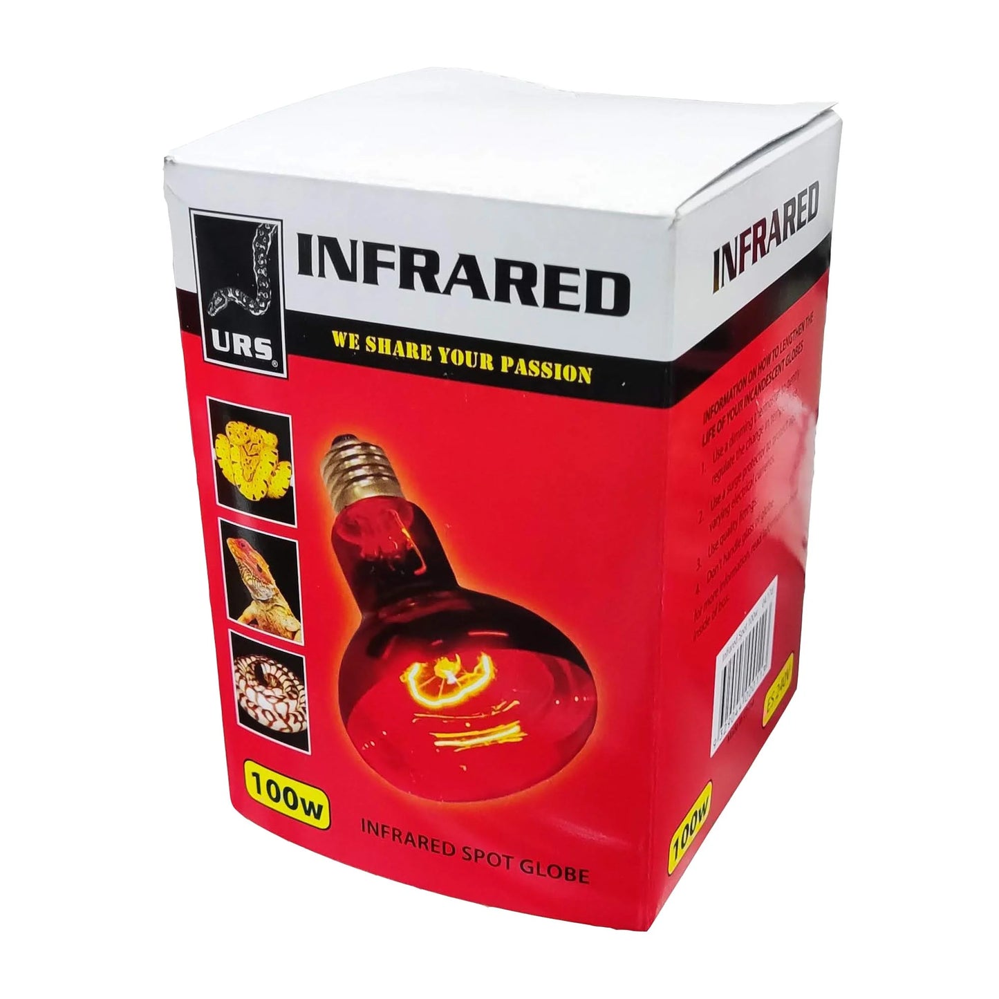 URS Globe Infrared Lamp