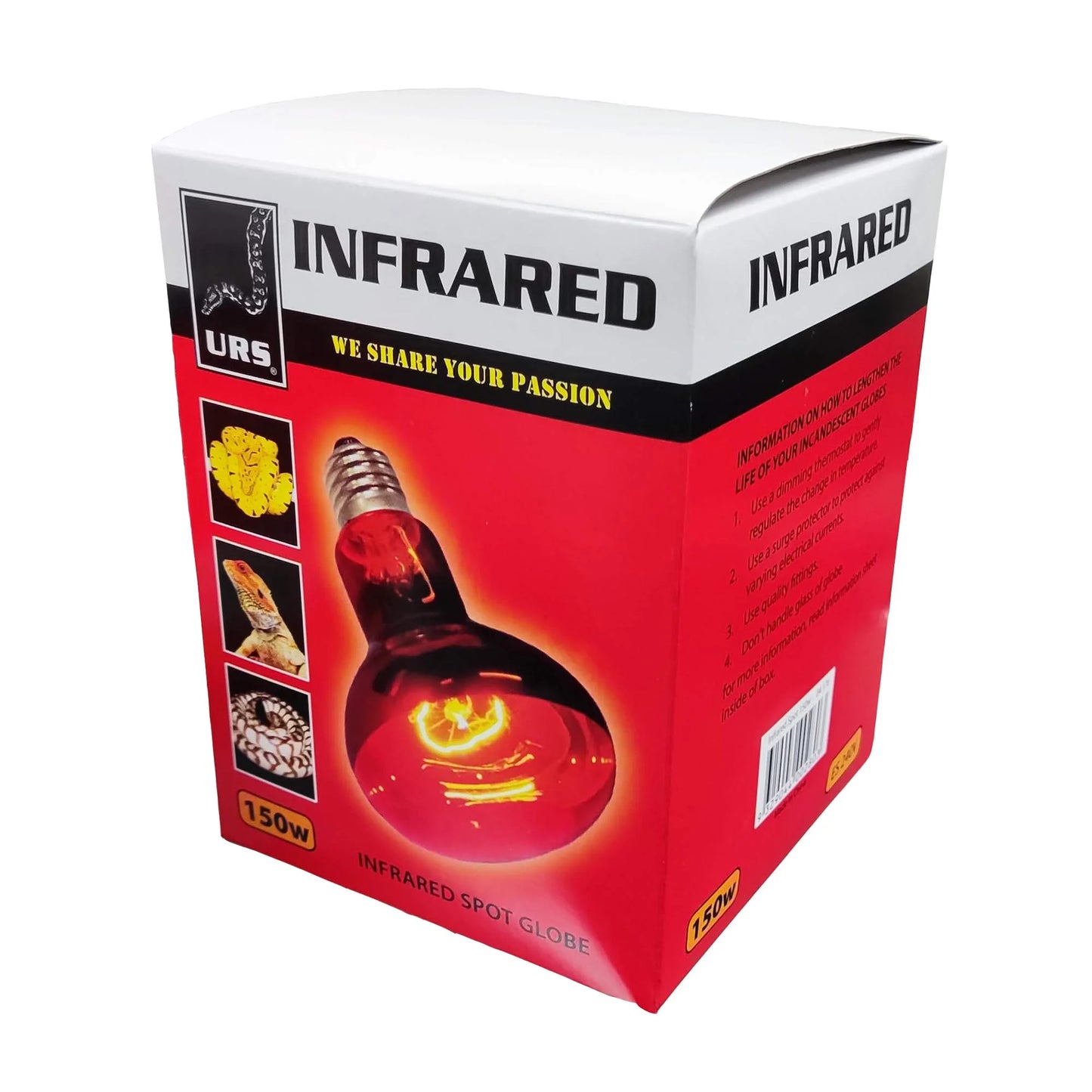 URS Globe Infrared Lamp