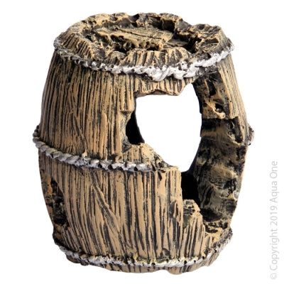 Aqua One Ornament Deluxe - Whiskey Barrel