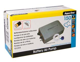 Aqua One Battery Air 150 Air Pump Splash Resist 150LH