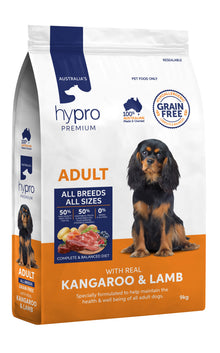 Hypro Premium Adult Kangaroo & Lamb 9kg