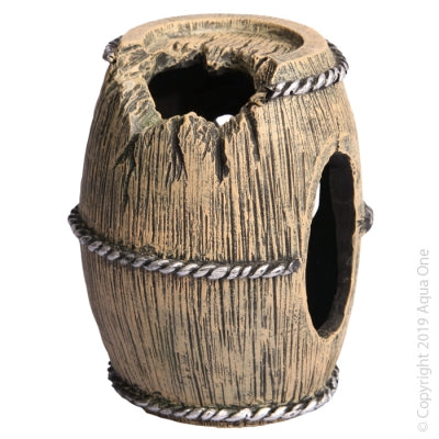Aqua One Ornament Deluxe - Whiskey Barrel