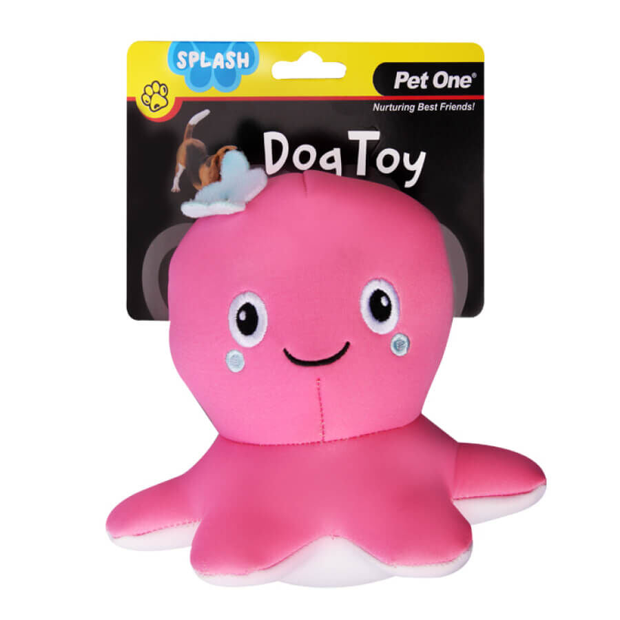 Pet One Splash Squeaky Dog Toy