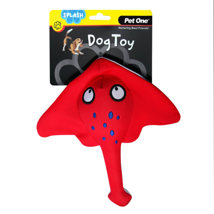 Pet One Splash Squeaky Dog Toy