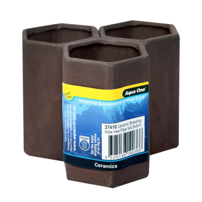 Ceramic Breeding Hide Hex Pipe