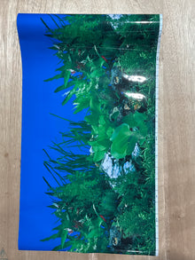 Aquarium Background - Plants or Greenery Double Sided 24" Tall (PER FOOT)