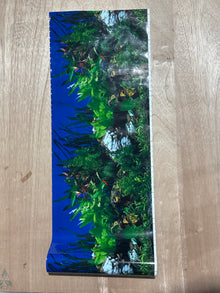 Aquarium Background - Planet Blue Rock 15" Tall (PER FOOT)