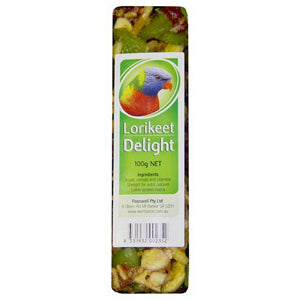 Passwell Avian Delights Lorikeet 75g Treat Bar