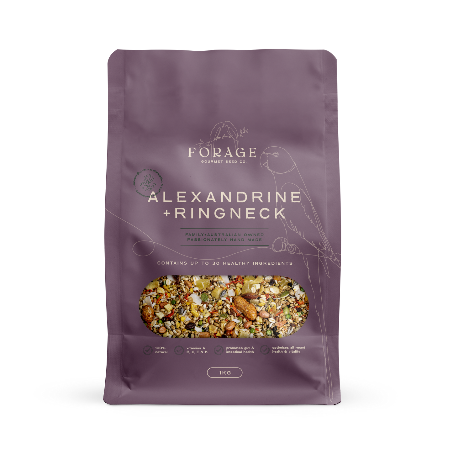 Forage Gourmet Ringneck & Alexandrine 1kg