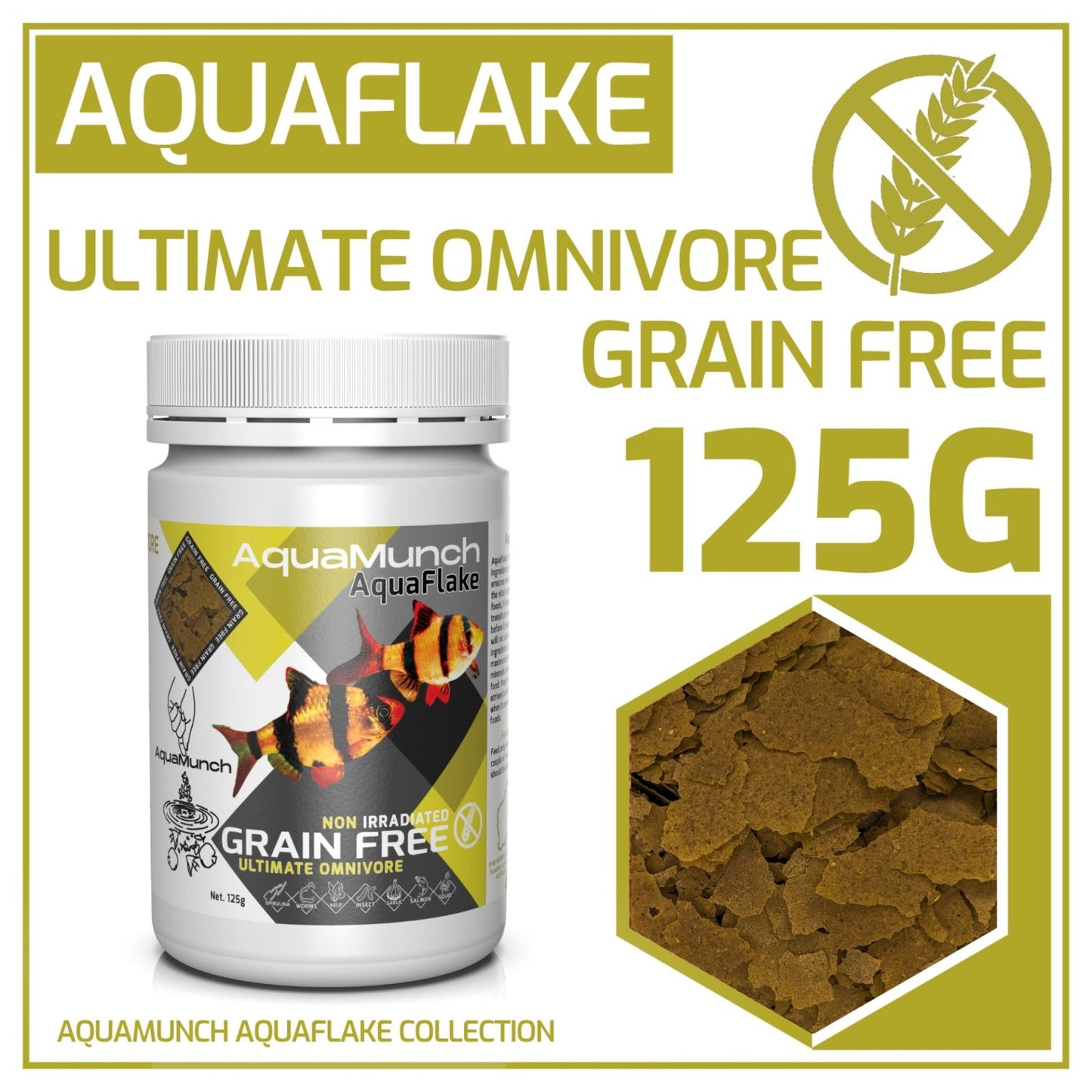 AquaMunch AquaBites Ultimate Omnivore Flake