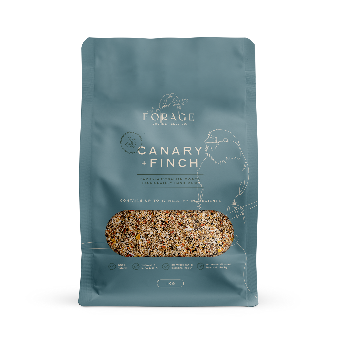 Forage Gourmet Canary & Finch 1kg