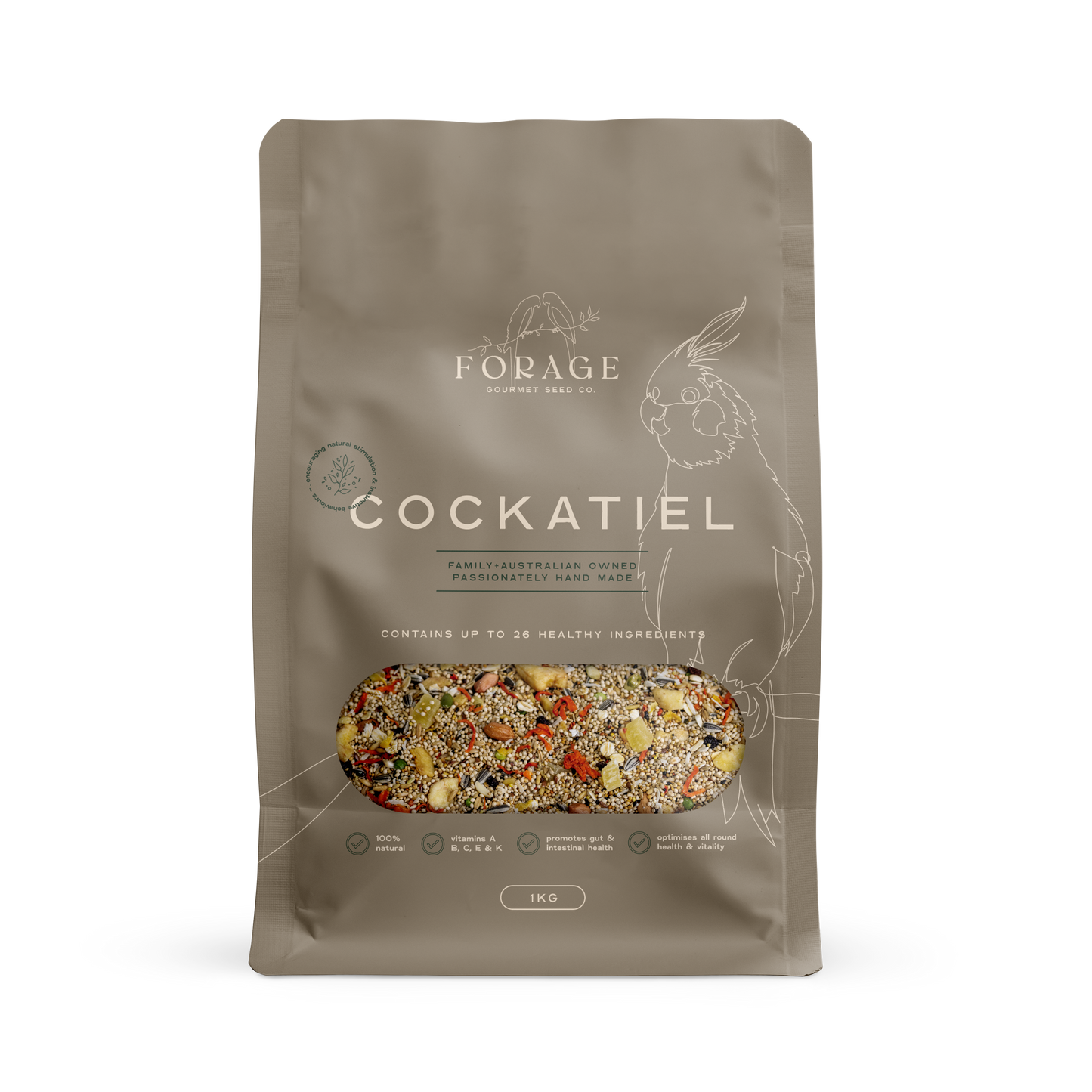 Forage Gourmet Cockatiel