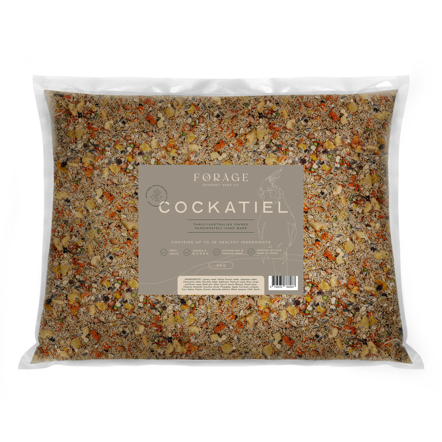 Forage Gourmet Cockatiel