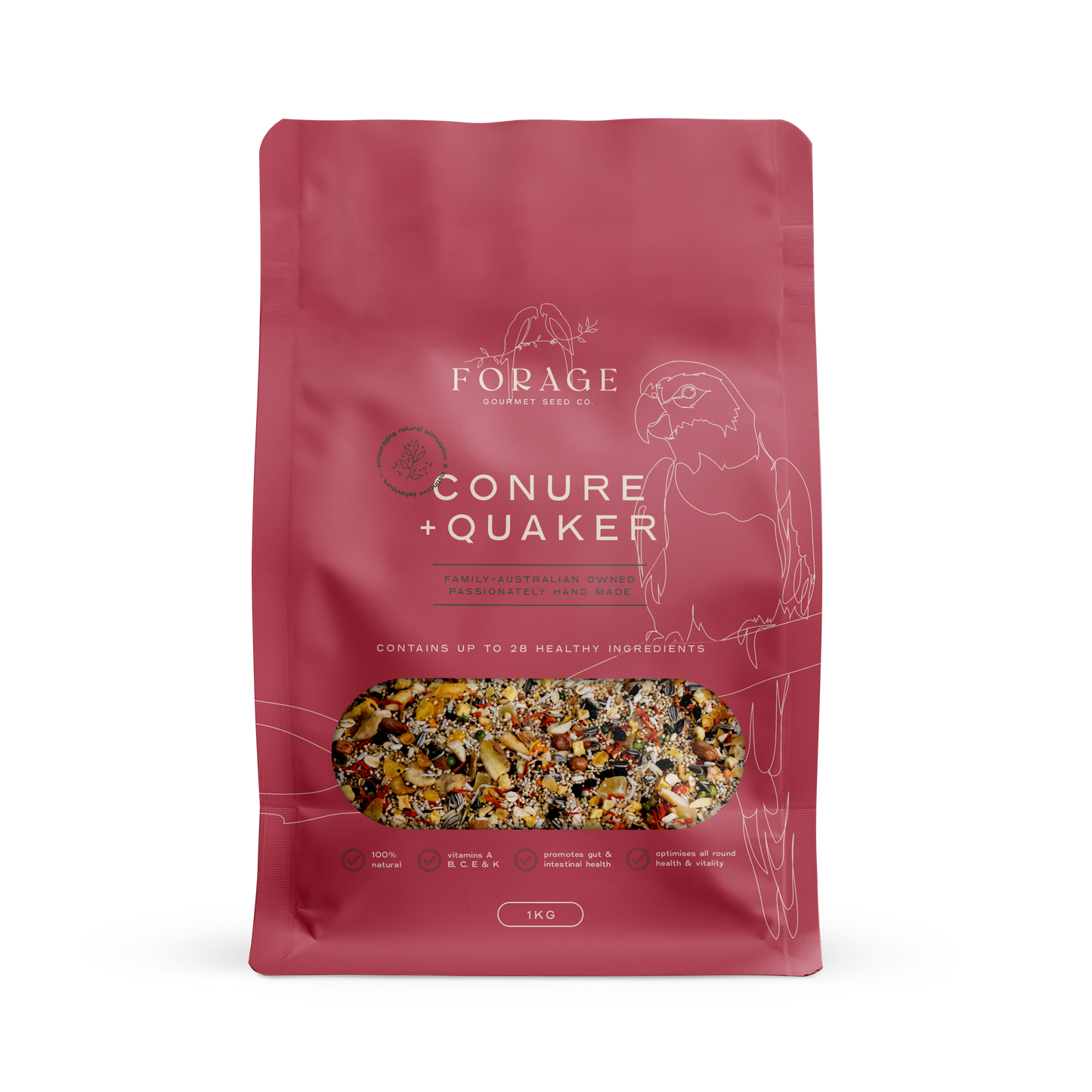 Forage Gourmet Conure & Quaker