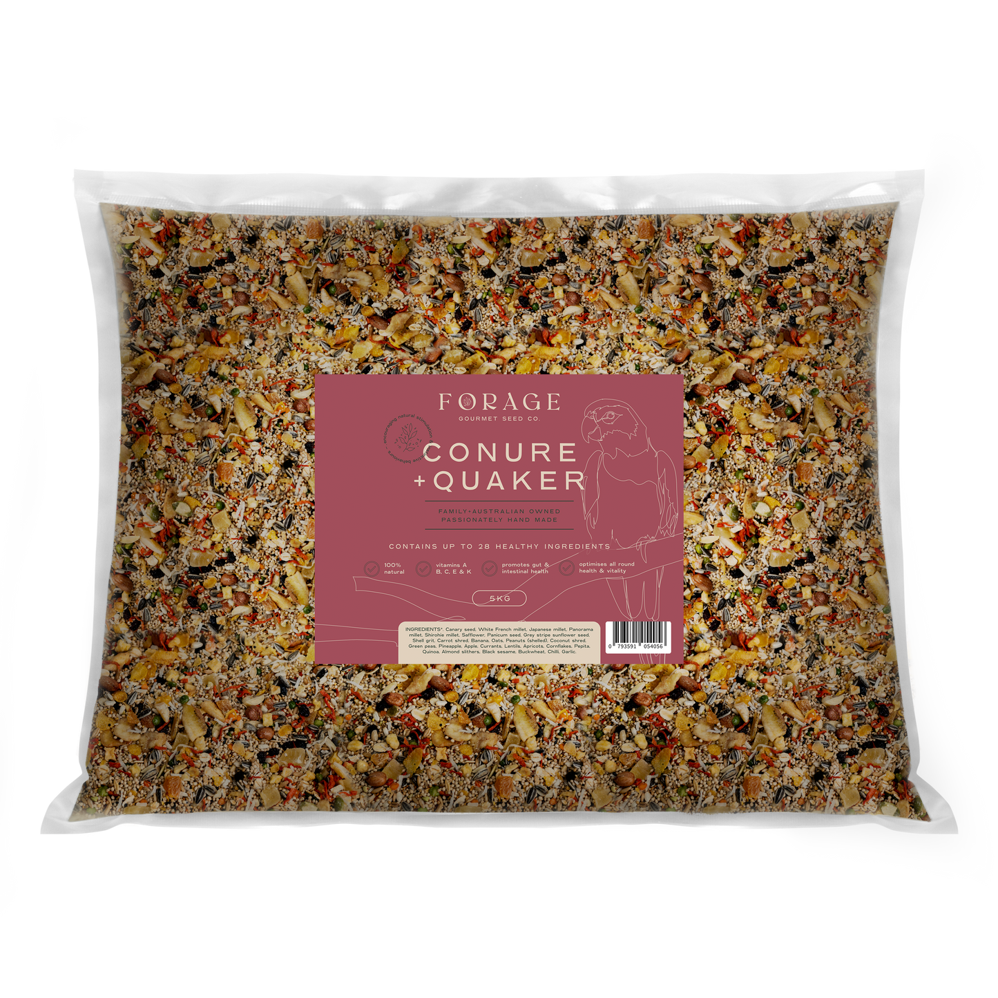 Forage Gourmet Conure & Quaker