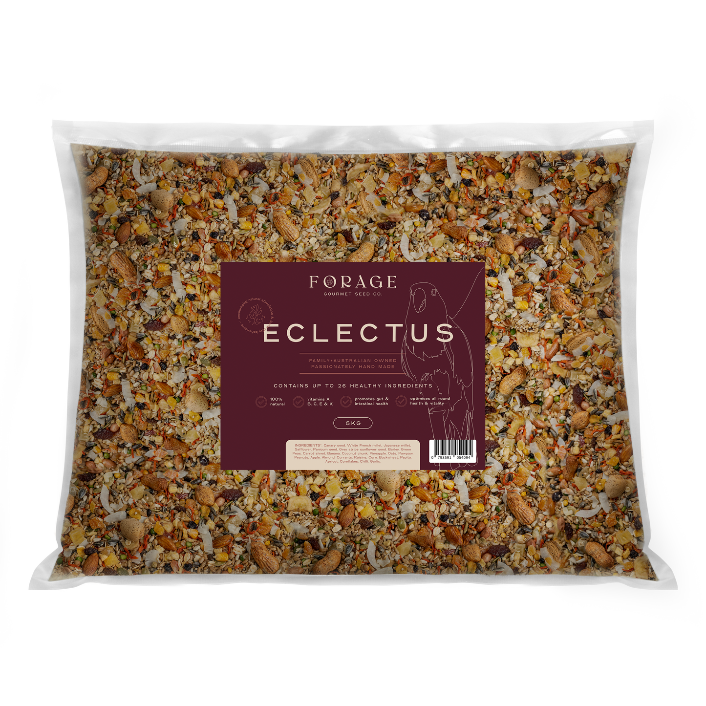 Forage Gourmet Eclectus