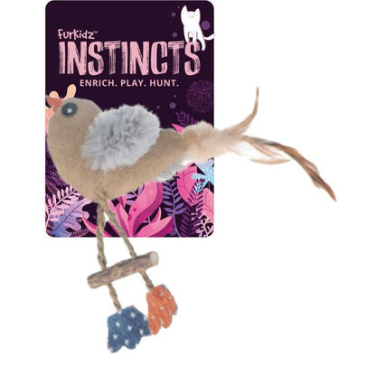 Furkidz Burlap Cat Toy