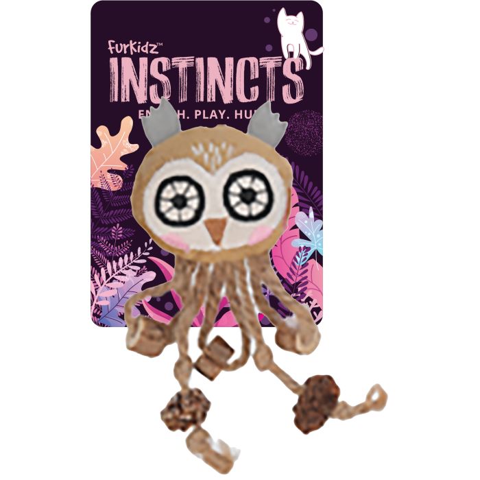 Furkidz Burlap Cat Toy