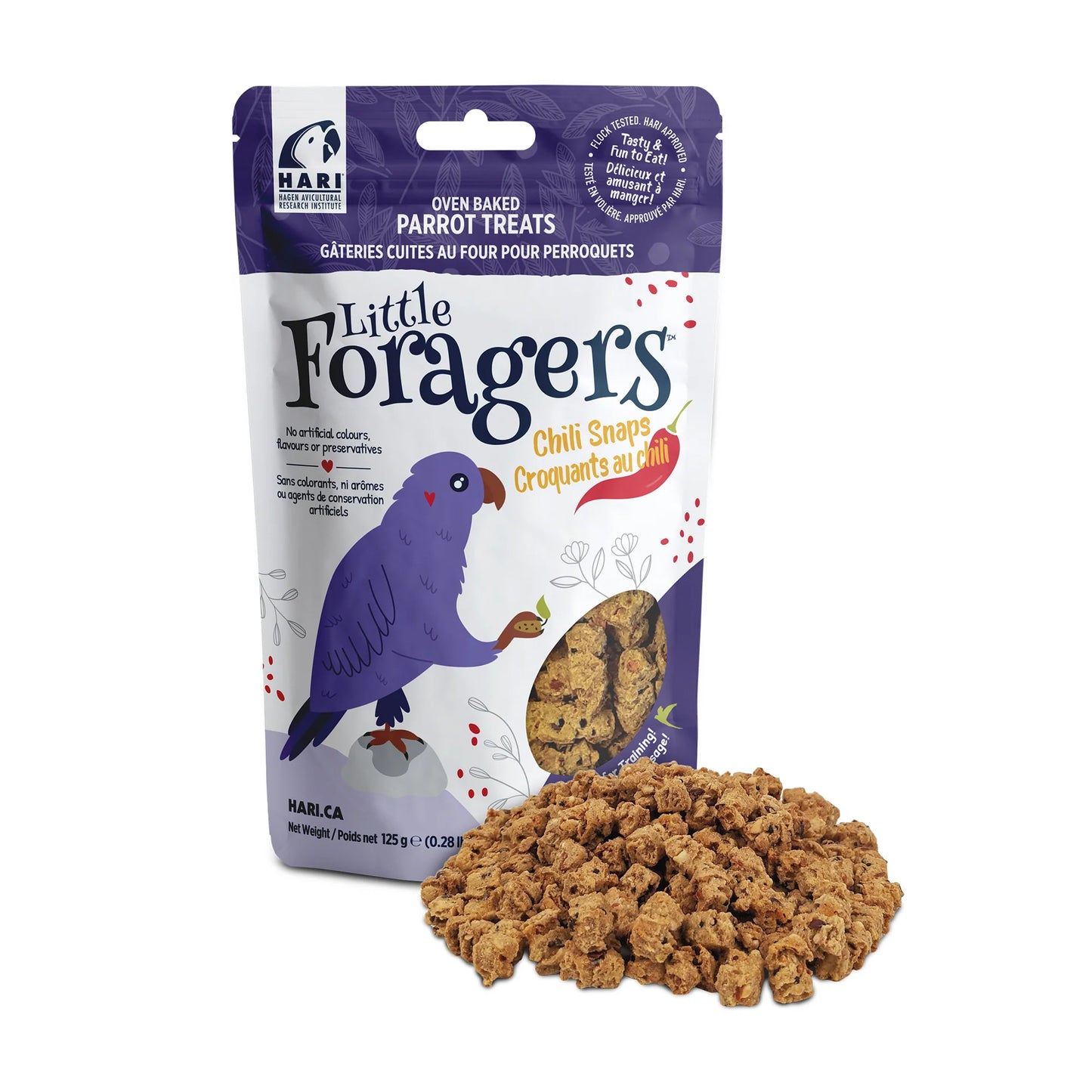 Little Foragers Chili Snaps 125g