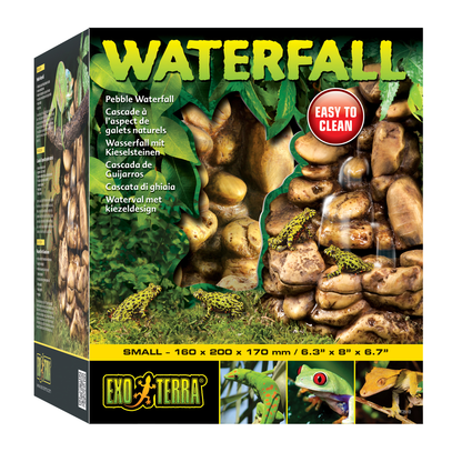 Exo Terra Pebble Waterfall Unit (includes pump)
