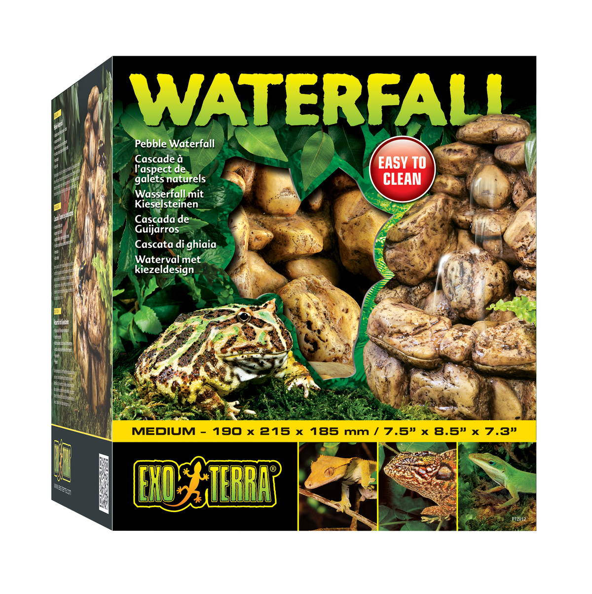 Exo Terra Pebble Waterfall Unit (includes pump)