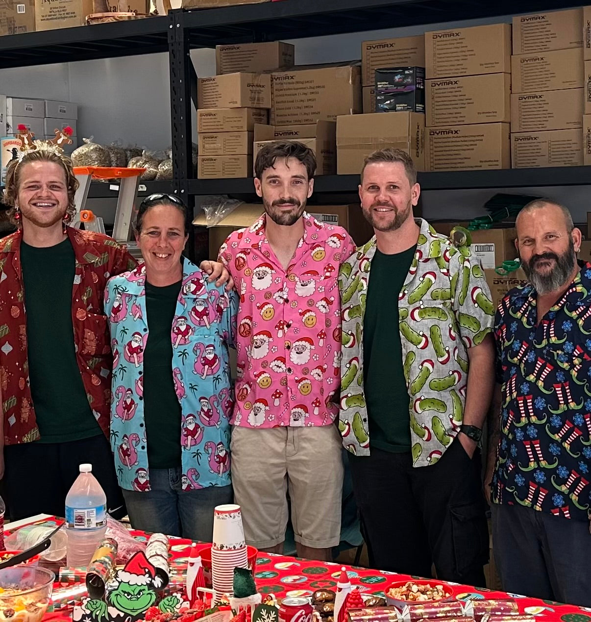 Beyond Pets pet shop staff Christmas Party