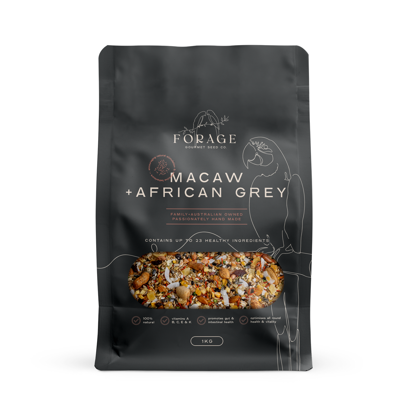 Forage Gourmet Macaw & African Grey