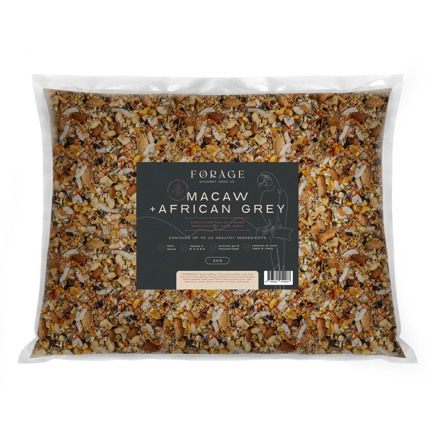 Forage Gourmet Macaw & African Grey