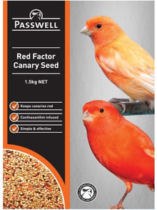 Passwell Finch Red Factor Canary Seed 1.5kg