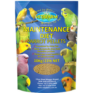 Vetafarm Maintenance Diet Parrot Pellets