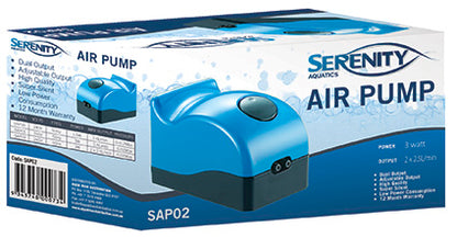 Serenity Aquatics Air Pump SAP02