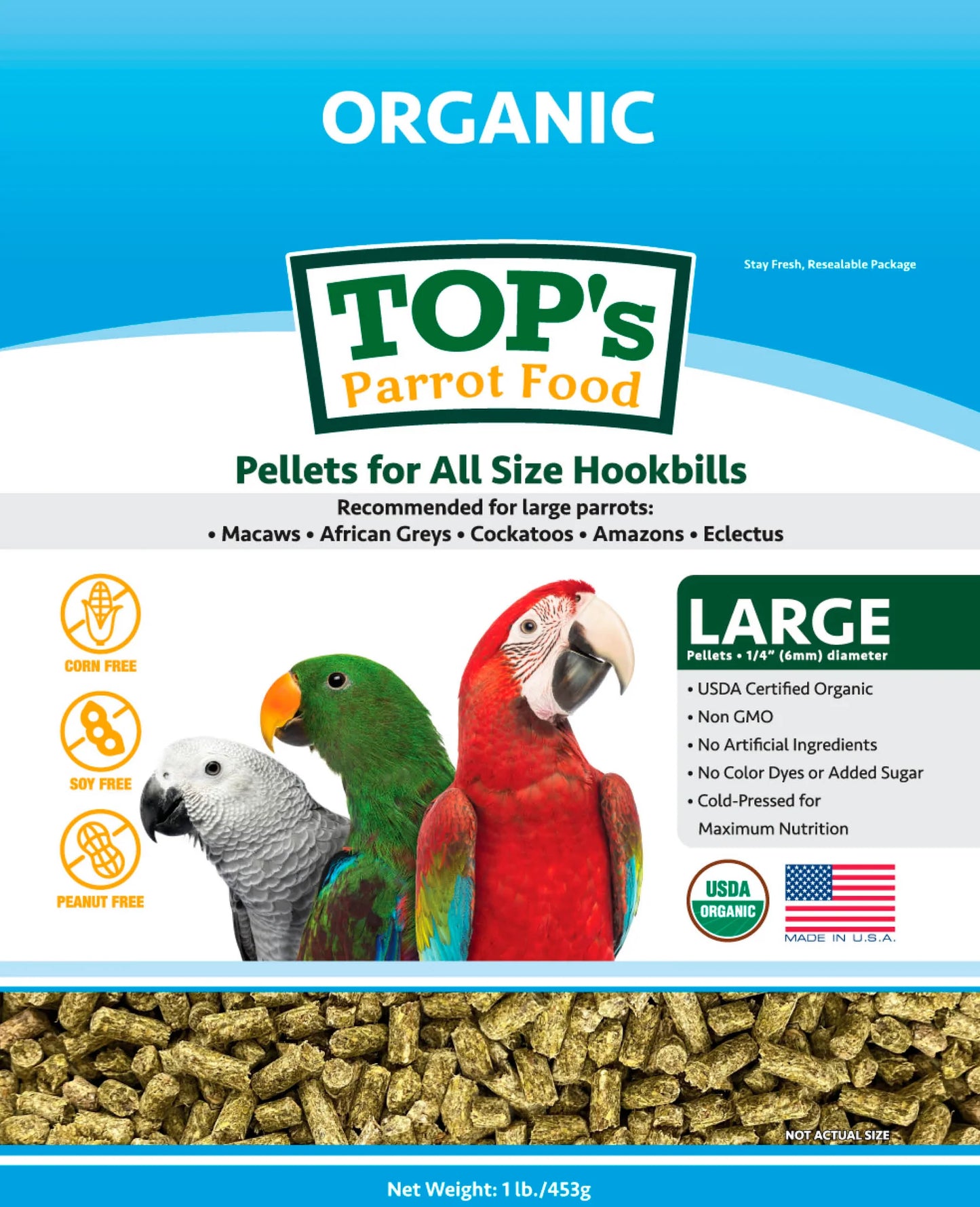 Tops Large Pellets