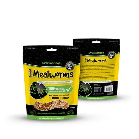 Dried Mealworms 100G