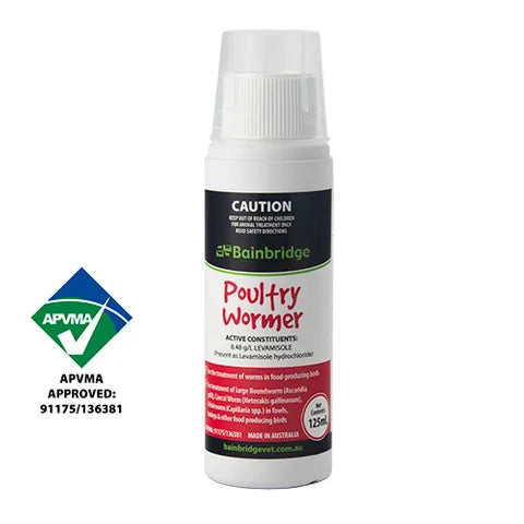 Bainbridge Poultry Wormer - 125ml