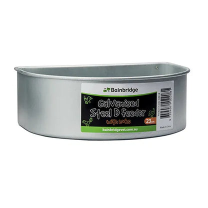 D Feeder with Hooks - Galvanised