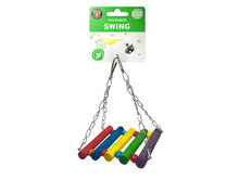 Coloured Bird Swing