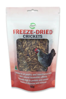 Pisces Freezedried Crickets Poultry 50G