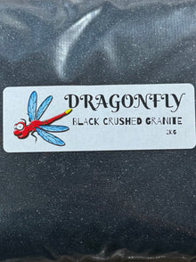 Dragonfly Black Crushed Granite